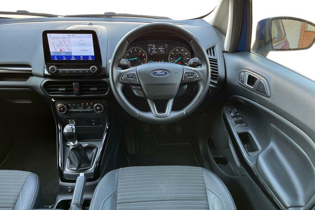 Ford Ecosport Titanium Tdci Blue #11