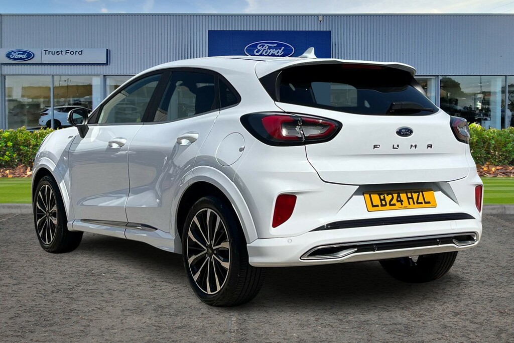 Ford Puma 1.0T Ecoboost Mhev St-line Vignale Suv White #2