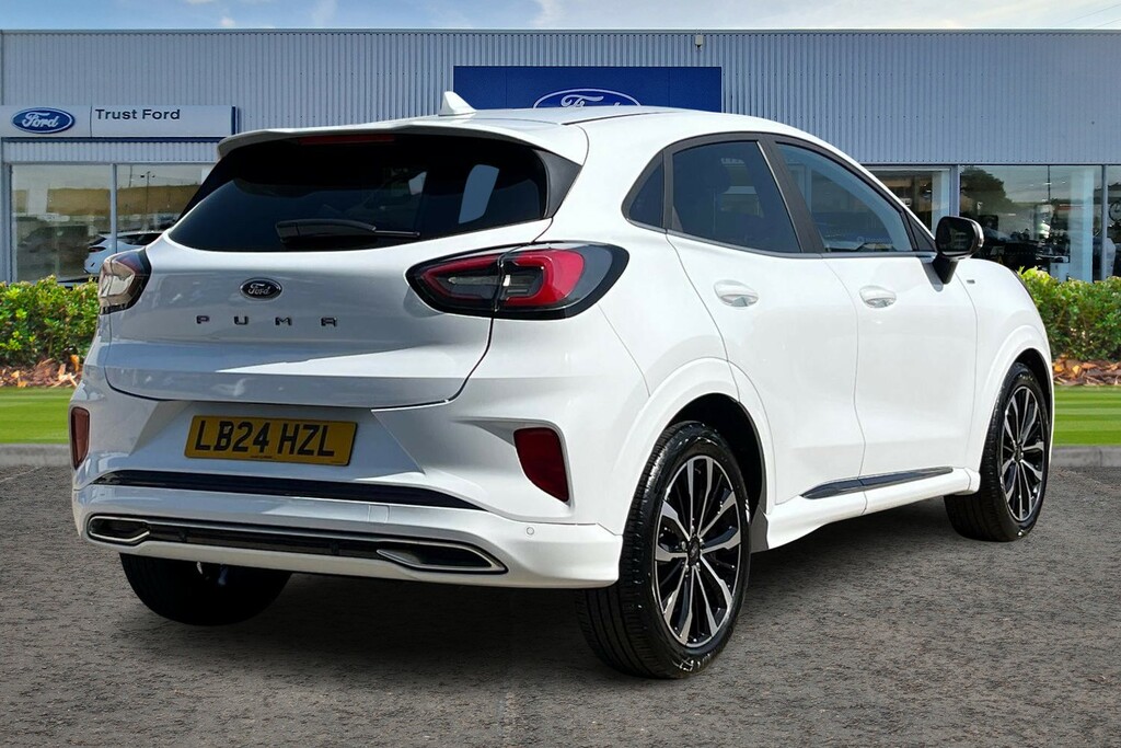 Ford Puma 1.0T Ecoboost Mhev St-line Vignale Suv White #4