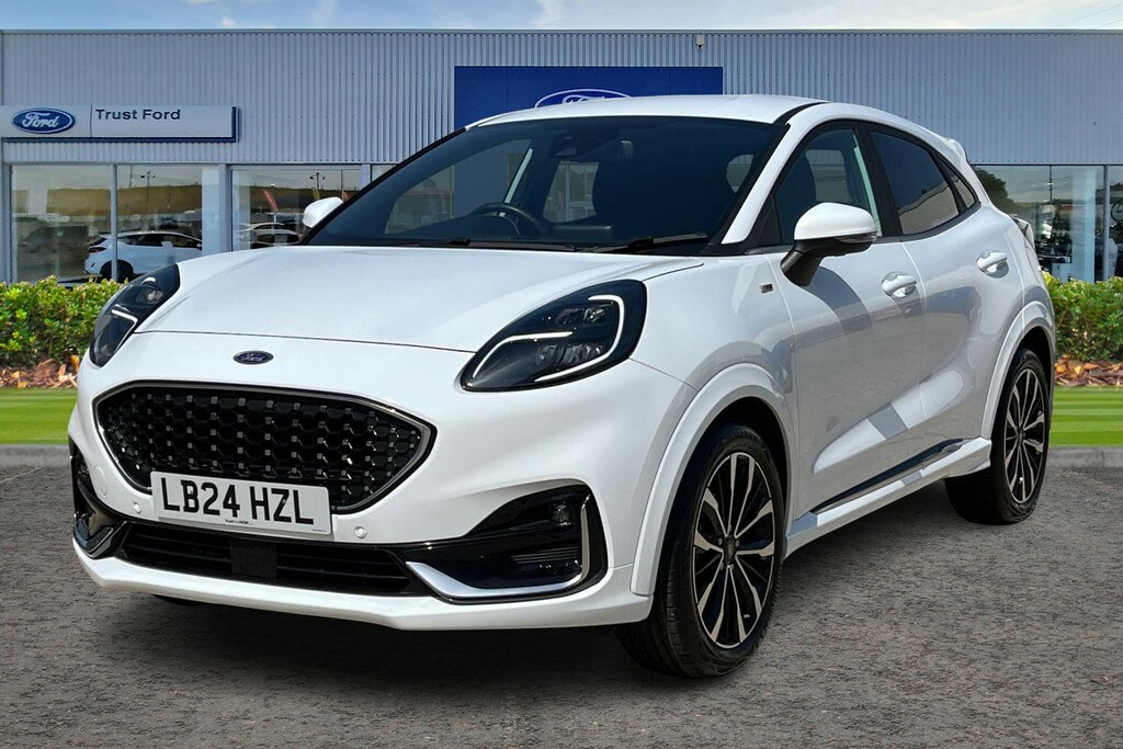 Ford Puma 1.0T Ecoboost Mhev St-line Vignale Suv White #5