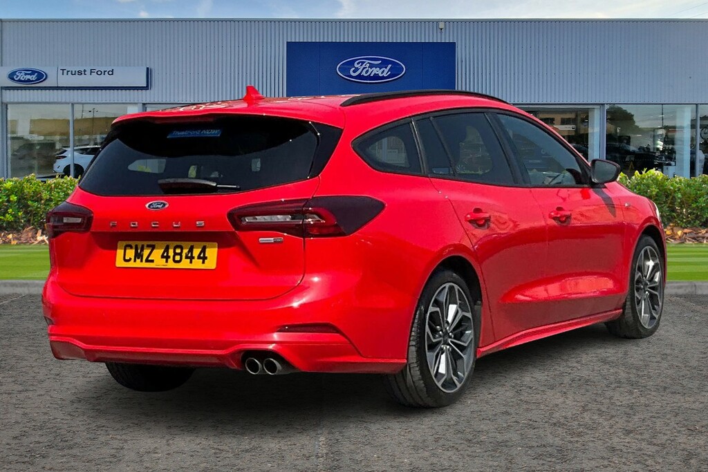 Ford Focus 1.0 Ecoboost Hybrid Mhev 155 St-line X Red #4