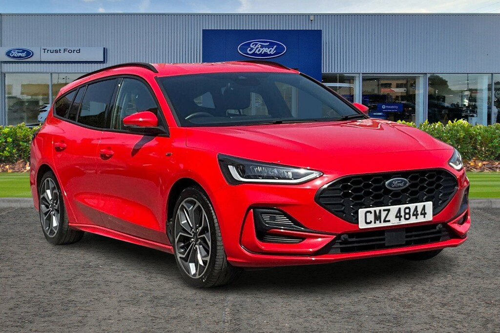 Ford Focus 1.0 Ecoboost Hybrid Mhev 155 St-line X Red