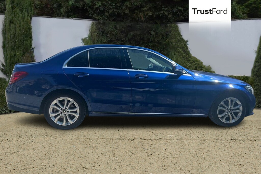 Mercedes-Benz C Class C200d Sport Blue #3
