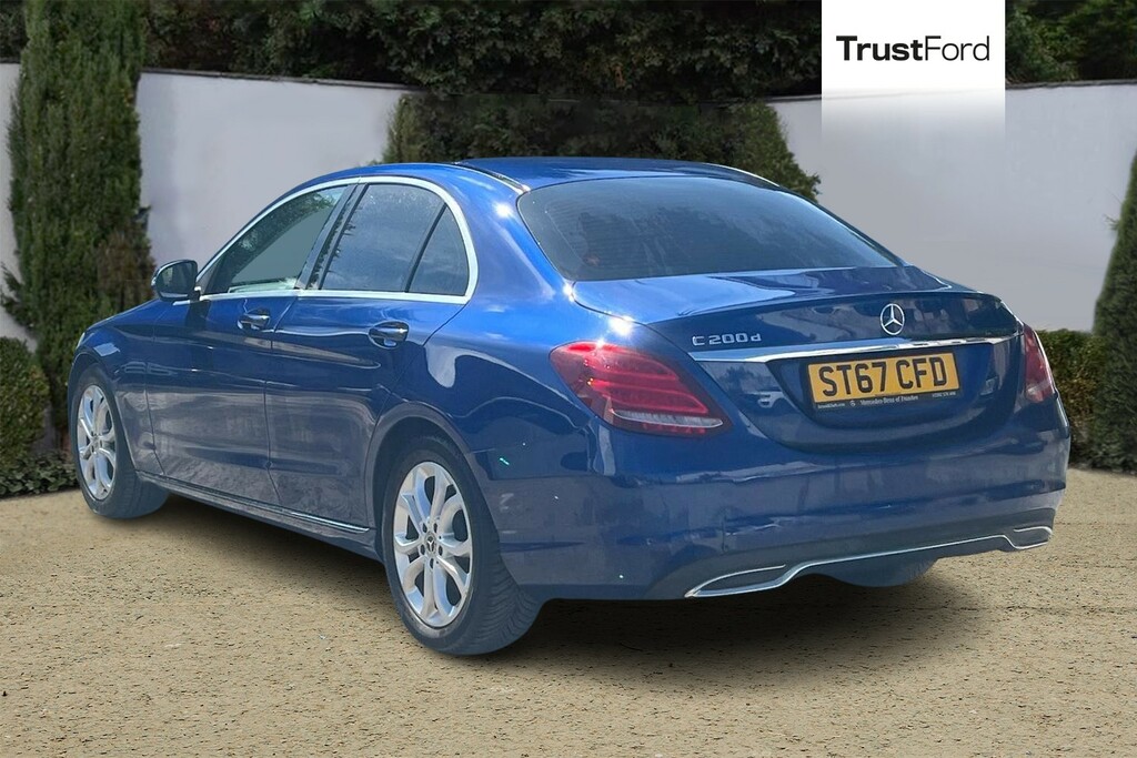 Mercedes-Benz C Class C200d Sport Blue #2