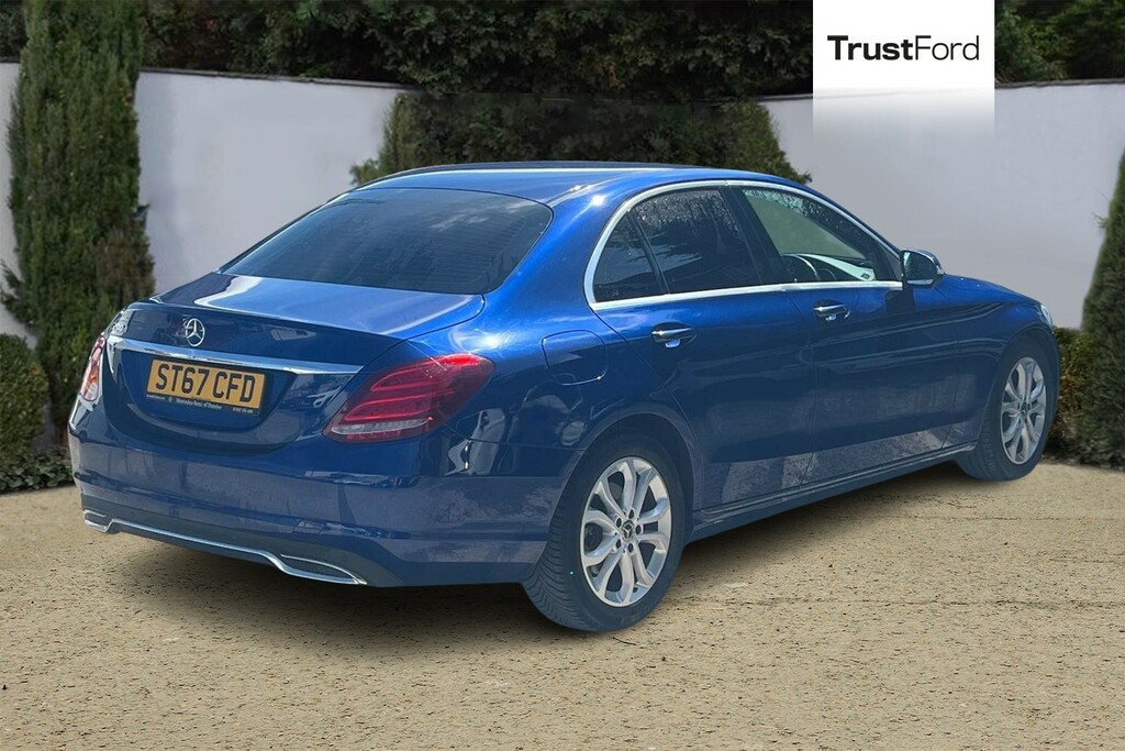 Mercedes-Benz C Class C200d Sport Blue #4