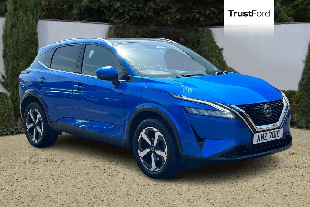 Nissan Qashqai 1.3 Dig-t Mh N-connecta 5Dr- Parking Sensors 360 Blue