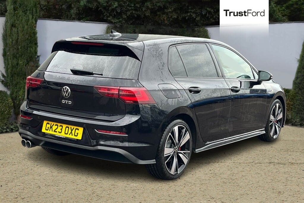 Volkswagen Golf Gtd GK23OXG Black #4