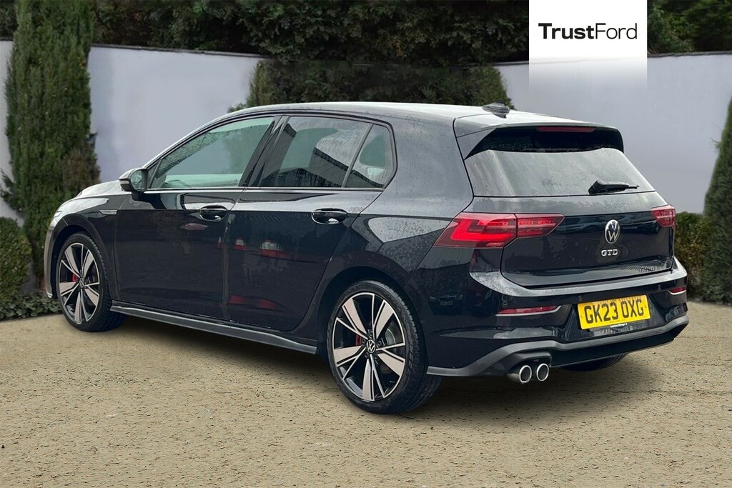 Volkswagen Golf Gtd GK23OXG Black #2