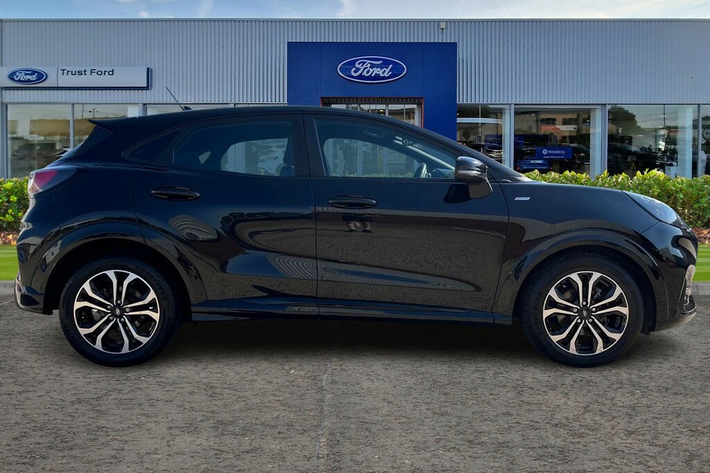 Ford Puma 1.0T Ecoboost Mhev St-line Suv E Black #3