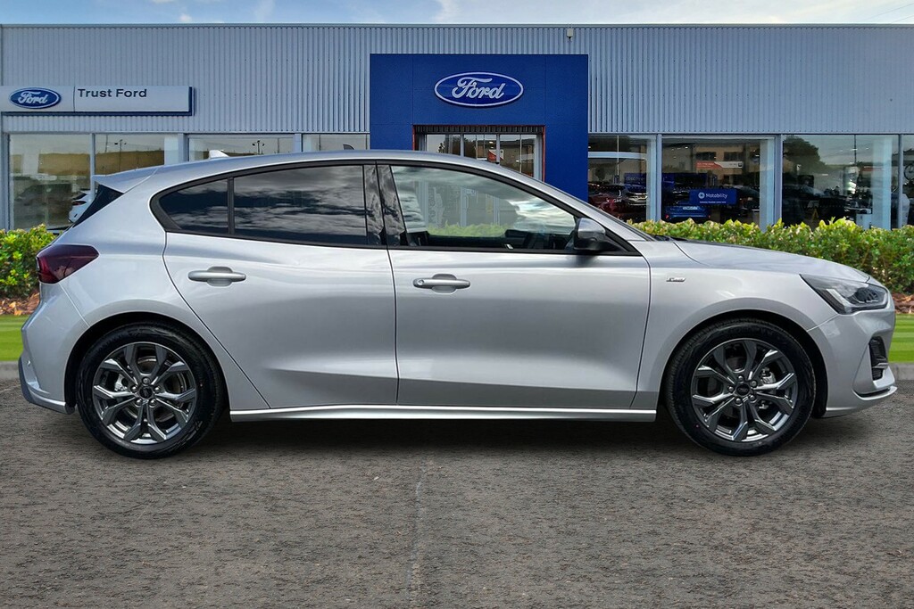 Ford Focus 1.0 Ecoboost Hybrid Mhev St-line Silver #3