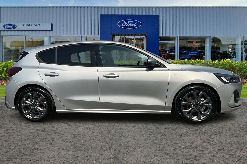 Ford Focus 1.0 Ecoboost Hybrid Mhev St-line Silver #3
