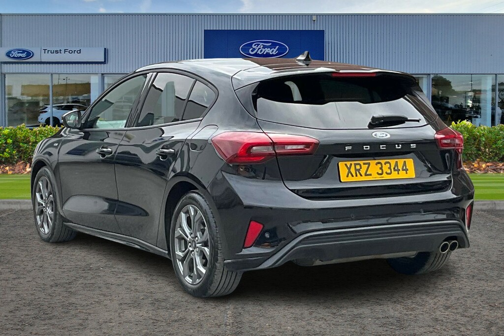 Ford Focus 1.0T Ecoboost Mhev St-line Hatchback Hy XRZ3344 Black #2