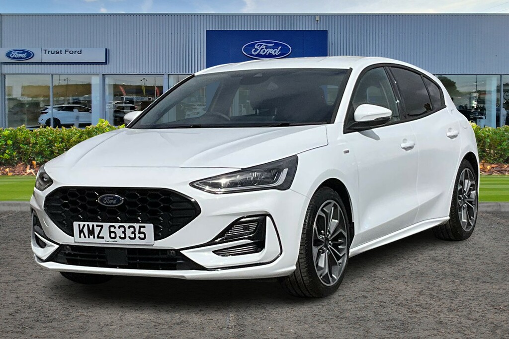 Ford Focus 1.0T Ecoboost Mhev St-line X Hatchback White #5
