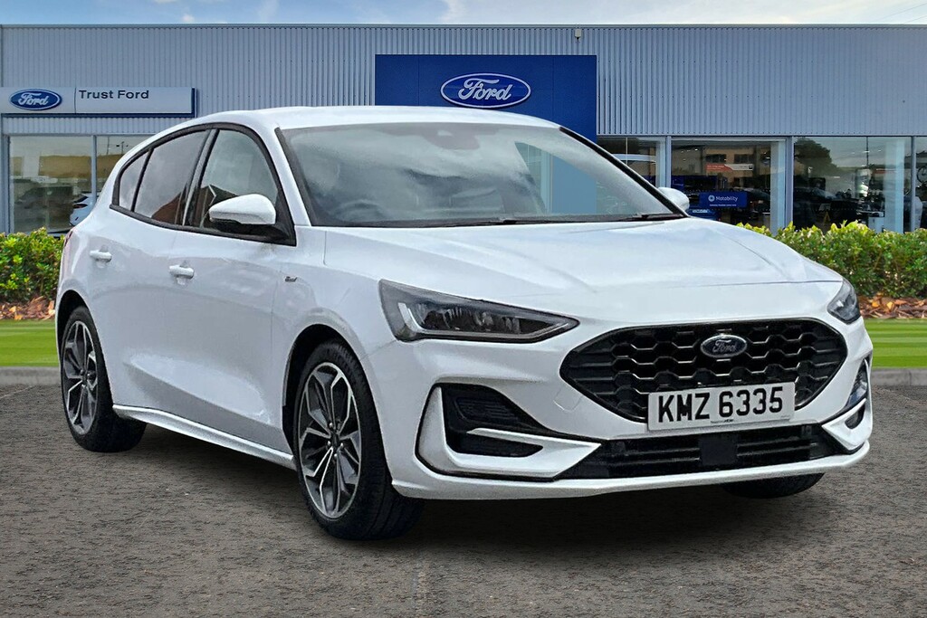 Ford Focus 1.0T Ecoboost Mhev St-line X Hatchback White