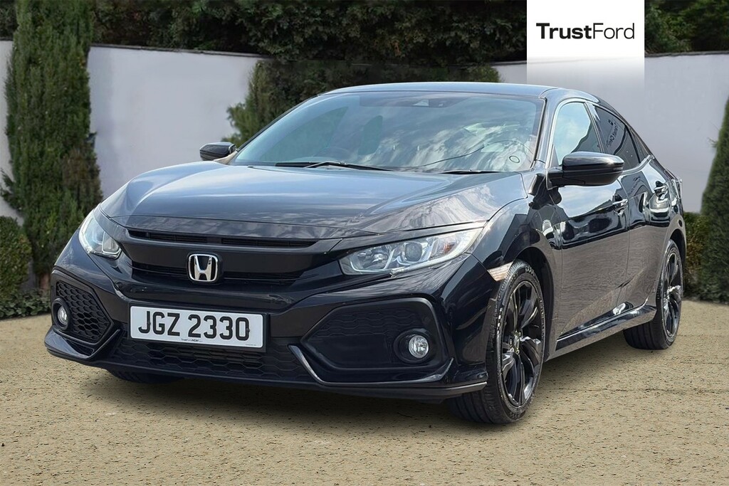 Honda Civic 1.0 Vtec Turbo Sr Black #5