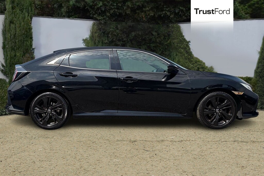 Honda Civic 1.0 Vtec Turbo Sr Black #3