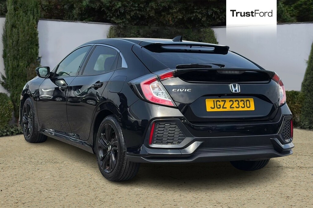Honda Civic 1.0 Vtec Turbo Sr Black #2