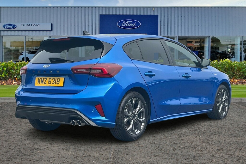 Ford Focus 1.0 Ecoboost Hybrid Mhev St-line Blue #4