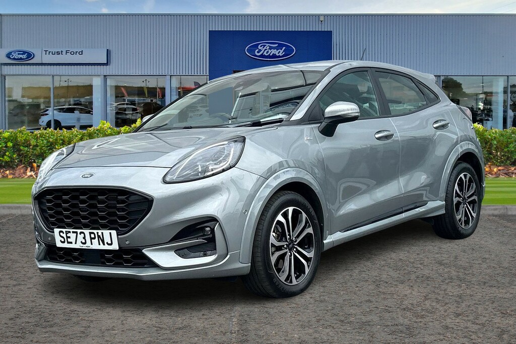 Ford Puma 1.0T Ecoboost Mhev St-line Suv Hybrid M SE73PNJ Silver #5