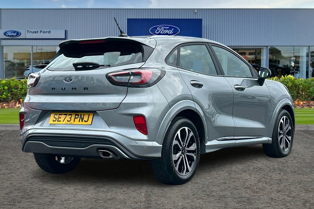 Ford Puma 1.0T Ecoboost Mhev St-line Suv Hybrid M SE73PNJ Silver #4