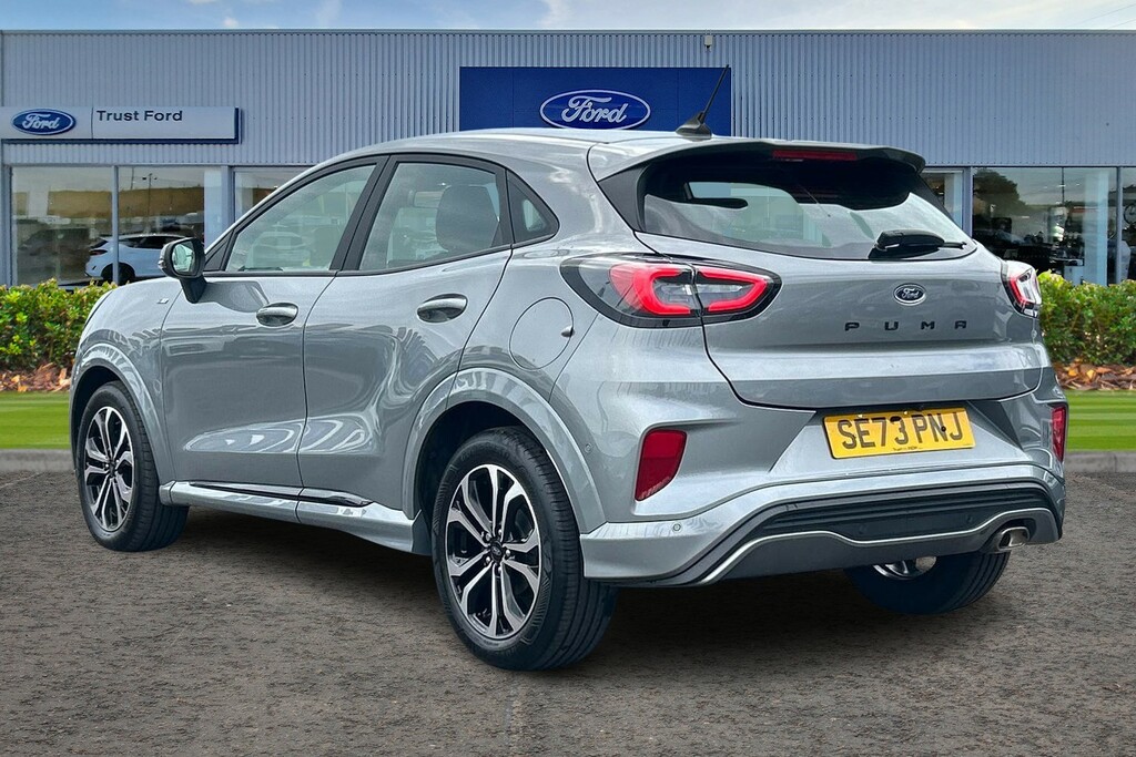 Ford Puma 1.0T Ecoboost Mhev St-line Suv Hybrid M SE73PNJ Silver #2