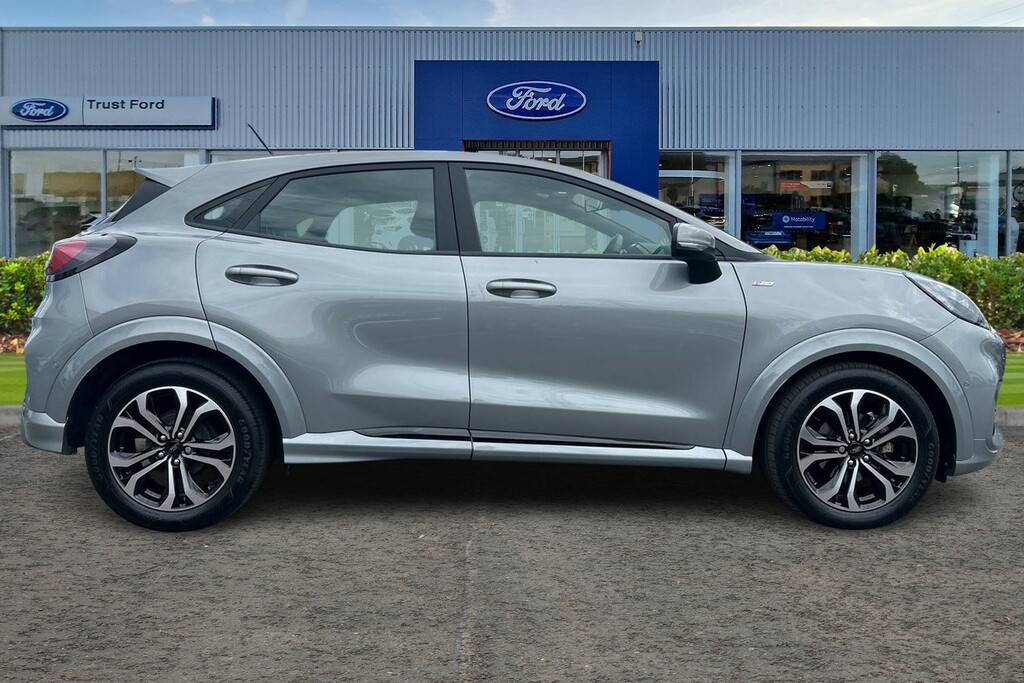 Ford Puma 1.0T Ecoboost Mhev St-line Suv Hybrid M SE73PNJ Silver #3