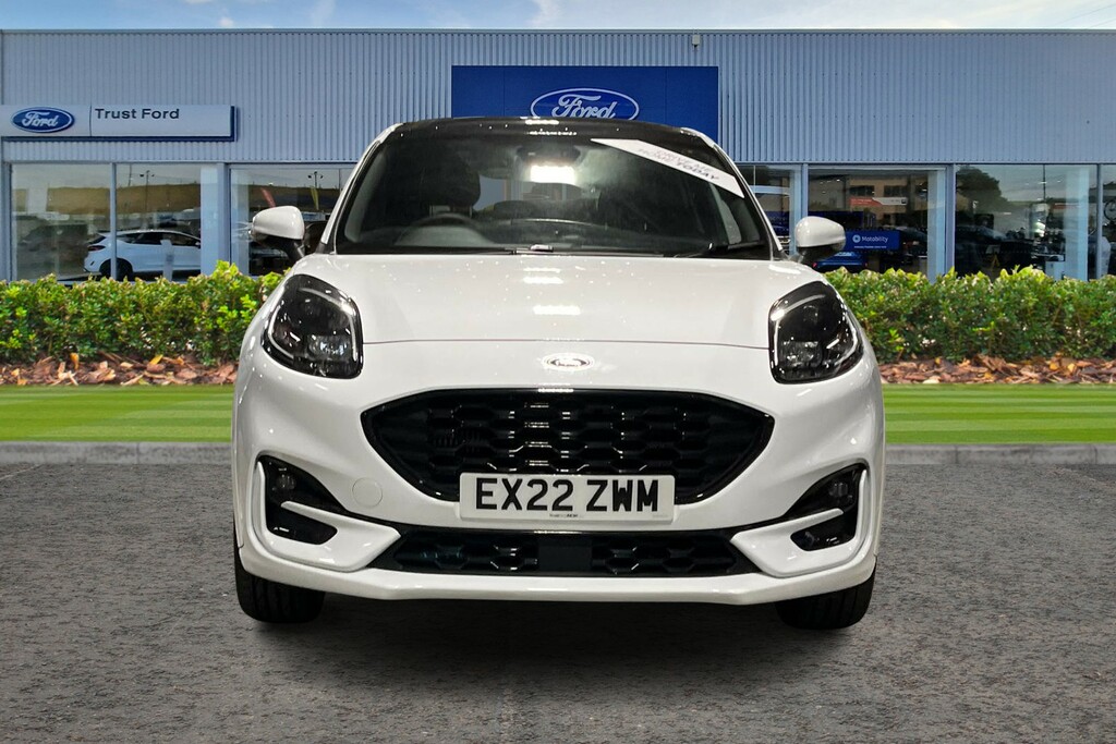Ford Puma 1.0 Ecoboost Hybrid Mhev 155 St-line X EX22ZWM White #6