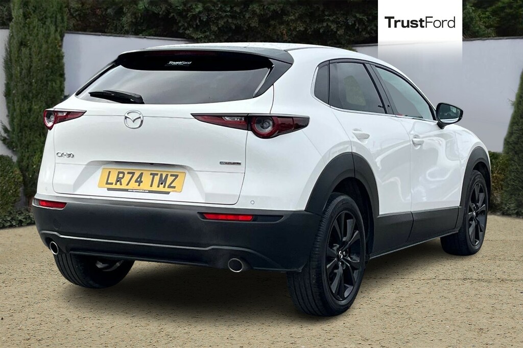 Mazda CX-30 2.0 E-skyactiv G Mhev Homura White #4