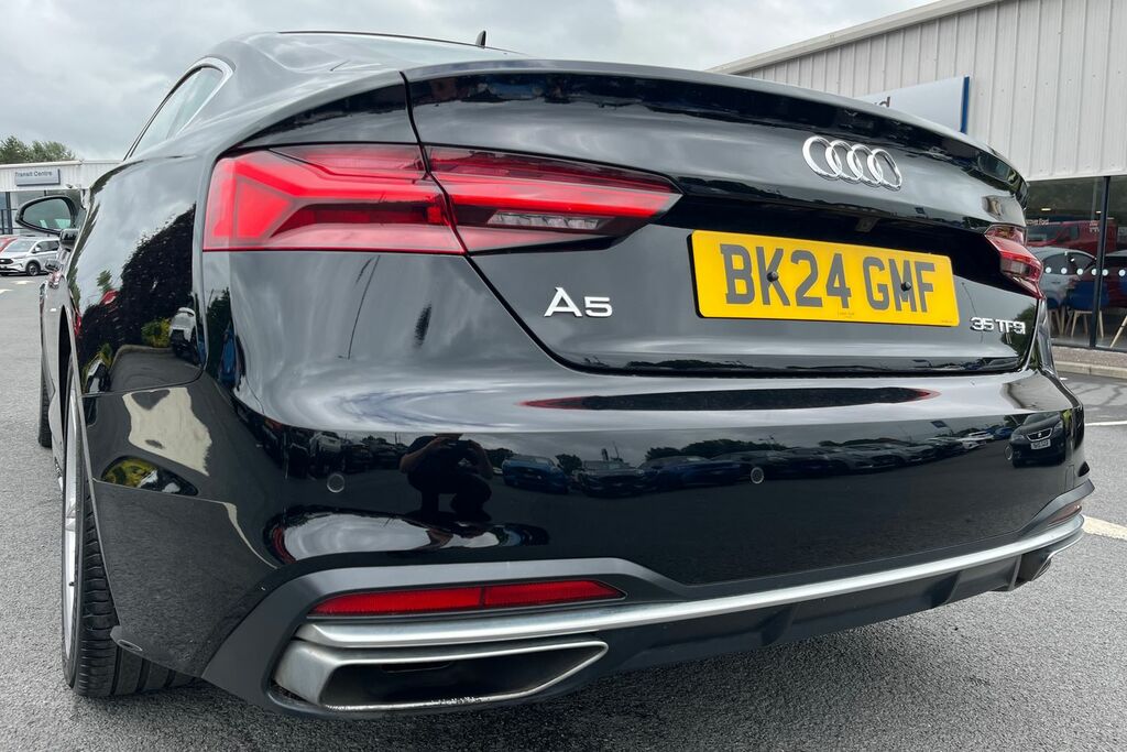 Audi A5 Audi Sportback 35 Tfsi Black Edition S Tronic Blue #28