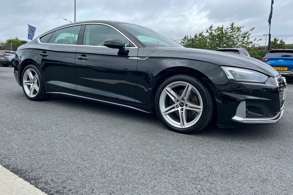 Audi A5 Audi Sportback 35 Tfsi Black Edition S Tronic Blue #25