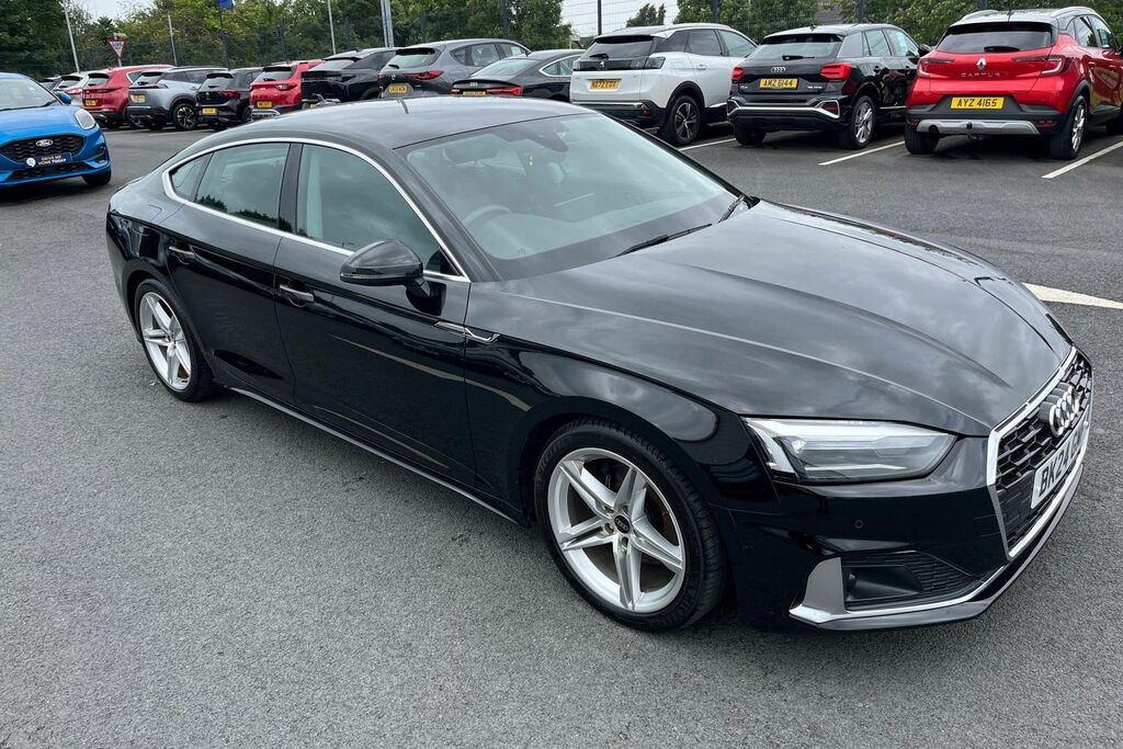 Audi A5 Audi Sportback 35 Tfsi Black Edition S Tronic Blue #24