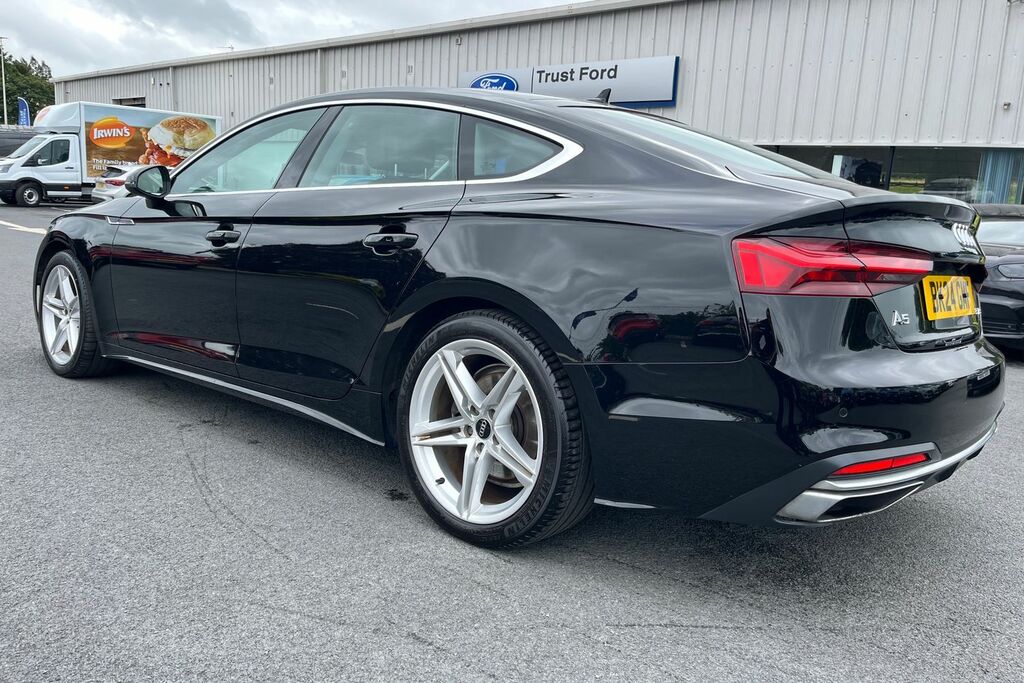 Audi A5 Audi Sportback 35 Tfsi Black Edition S Tronic Blue #29