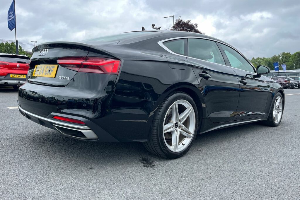 Audi A5 Audi Sportback 35 Tfsi Black Edition S Tronic Blue #27