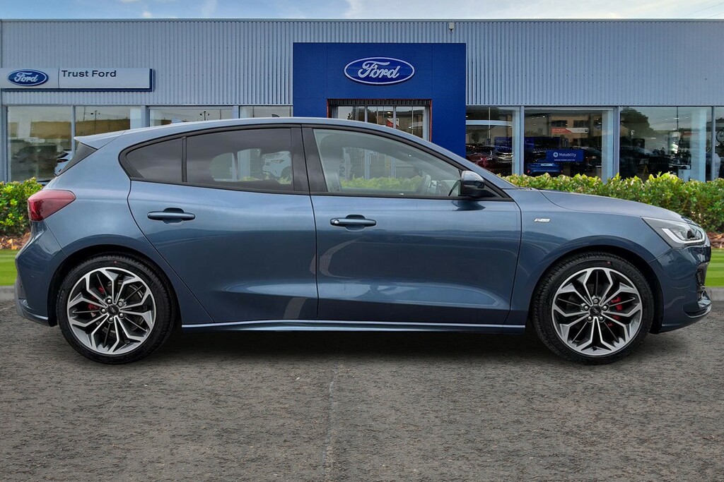 Ford Focus 1.0 Ecoboost Hybrid Mhev 155 St-line X Ed Blue #3