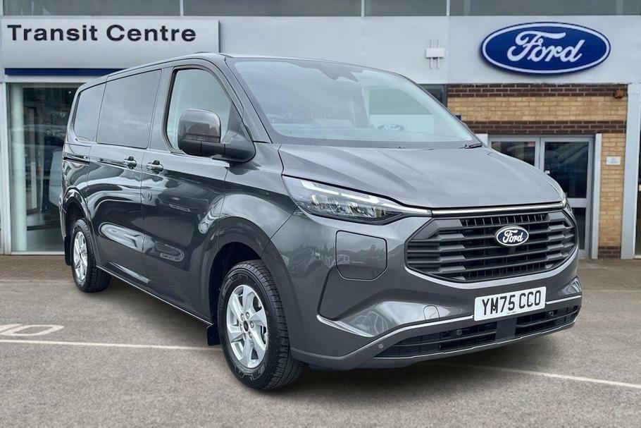 Ford Transit Custom 320 Limited L1 Swb Double Cab In Van Fwd 2.5 YM75CCO