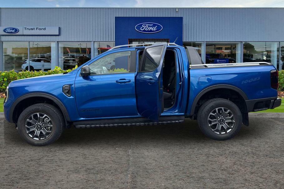 Ford Ranger Wildtrak 2.0 Ecoblue 205Ps 4X4 Double Cab Pic WV75XVJ Blue #5