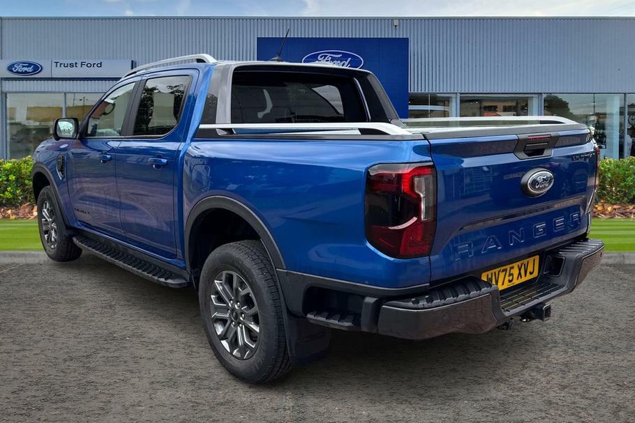 Ford Ranger Wildtrak 2.0 Ecoblue 205Ps 4X4 Double Cab Pic WV75XVJ Blue #2