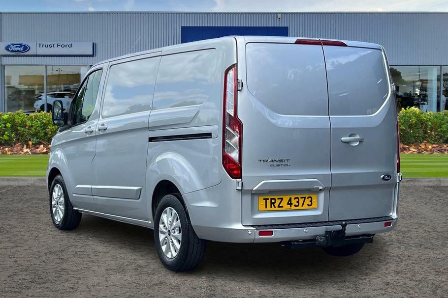 Ford Transit Custom 300 Limited L1 Swb Fwd 2.0 Ecoblue 130Ps Low Roof TRZ4373 Silver #2