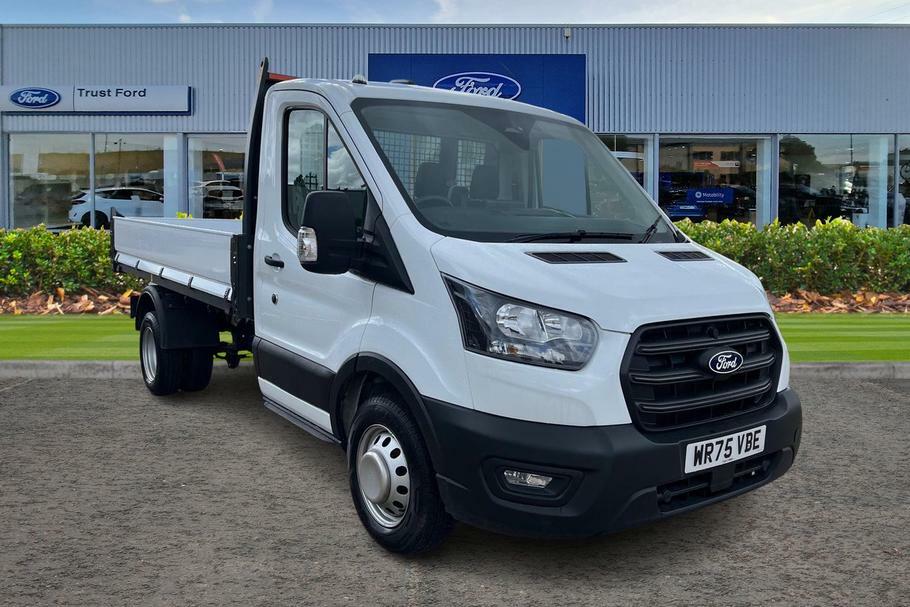 Ford Transit Custom 350 Leader L2 Mwb Single Cab Tipper Rwd 2.0 Ecoblu White