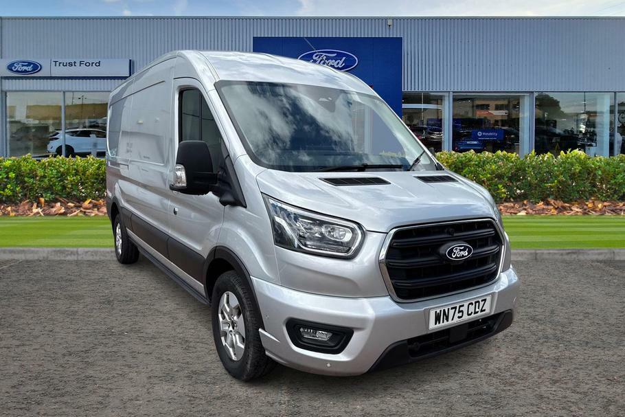 Ford Transit Custom 350 Limited L3 H2 Lwb Medium Roof Fwd 2.0 Eco Silver