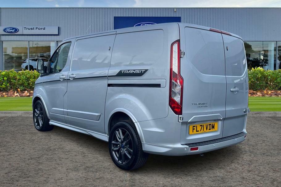 Ford Transit Custom 290 Sport L1 Swb 2.0 Ecoblue 185Ps Low Roof FL71VDM Silver #2
