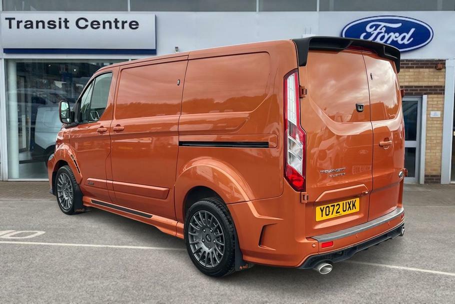 Ford Transit Custom 320 Msrt L1 Swb Fwd 2.0 Ecoblue 170Ps Low Roo YO72UXK Orange #2