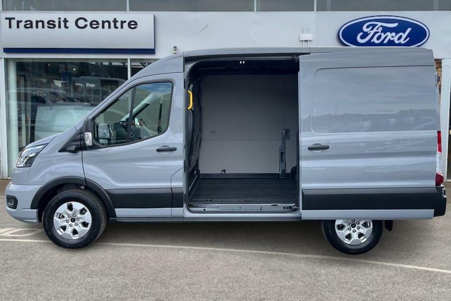 Ford Transit Custom 350 Limited L2 H2 Mwb Medium Roof Fwd 2.0 Eco WN75GZE Grey #4