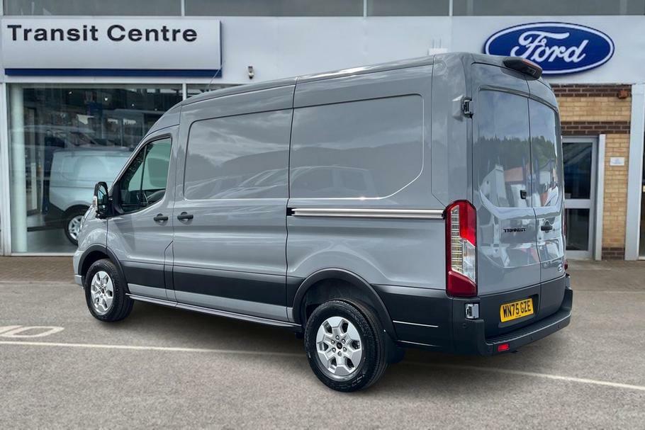 Ford Transit Custom 350 Limited L2 H2 Mwb Medium Roof Fwd 2.0 Eco WN75GZE Grey #2