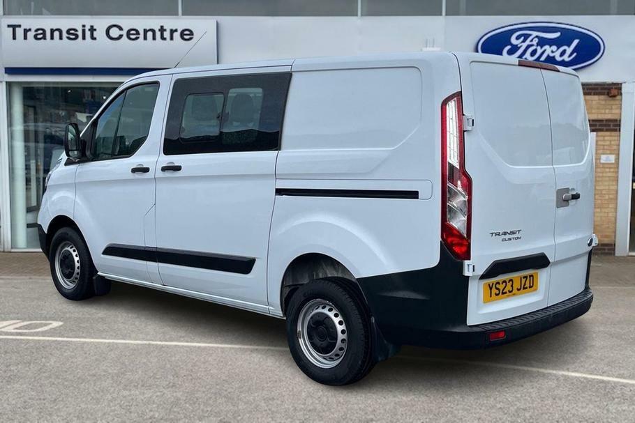 Ford Transit Custom 300 Leader L1 Swb Double Cab Fwd 2.0 Ecoblue 105Ps White #2