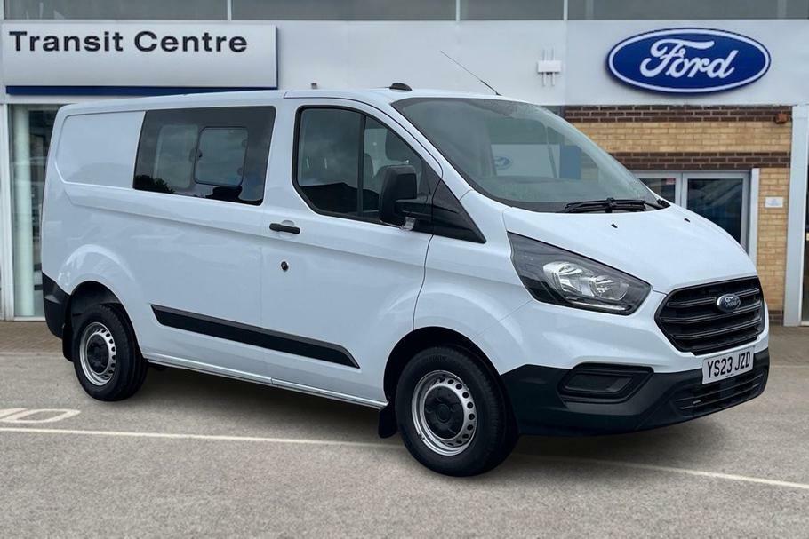 Ford Transit Custom 300 Leader L1 Swb Double Cab Fwd 2.0 Ecoblue 105Ps White
