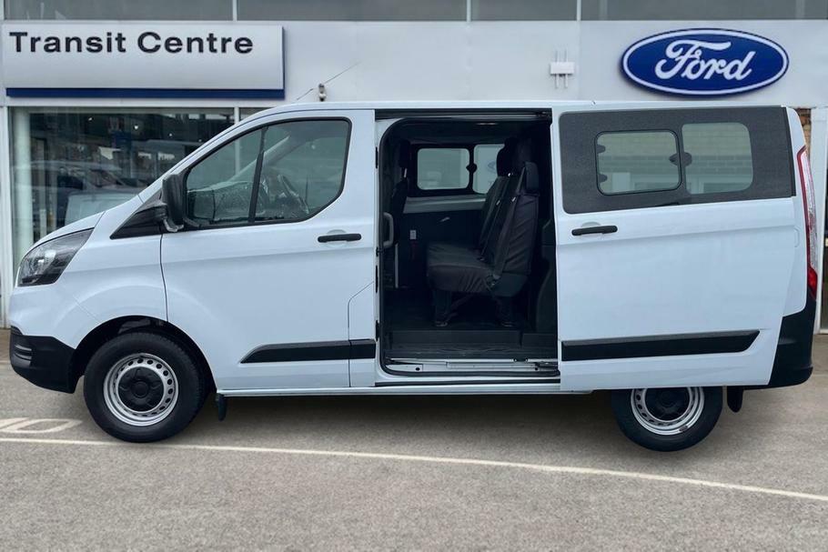 Ford Transit Custom 300 Leader L1 Swb Double Cab Fwd 2.0 Ecoblue 105Ps White #4