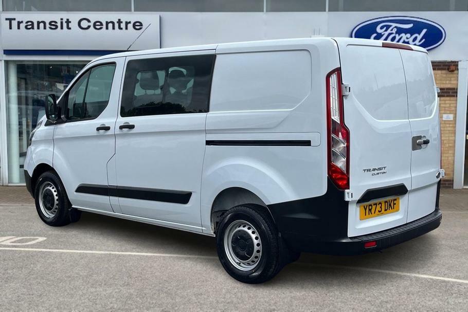 Ford Transit Custom 300 Leader L1 Swb Double Cab Fwd 2.0 Ecoblue 105Ps White #2