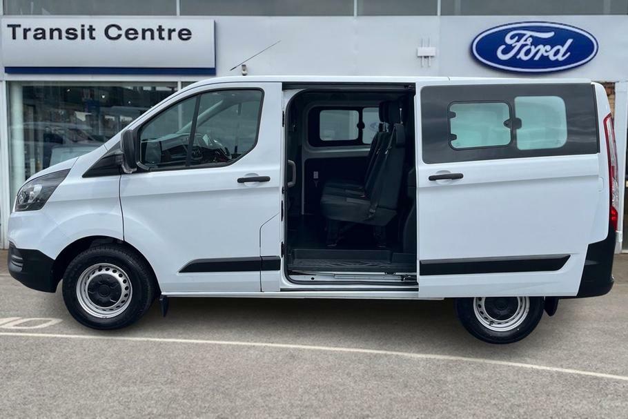 Ford Transit Custom 300 Leader L1 Swb Double Cab Fwd 2.0 Ecoblue 105Ps White #4