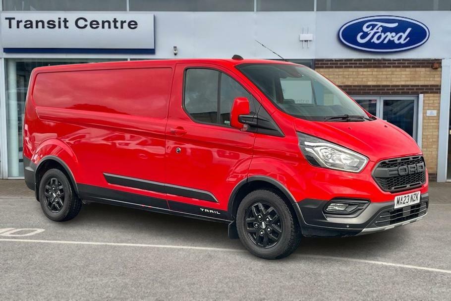 Ford Transit Custom 300 Trail L2 Lwb Fwd 2.0 Ecoblue 130Ps Low Roof Red